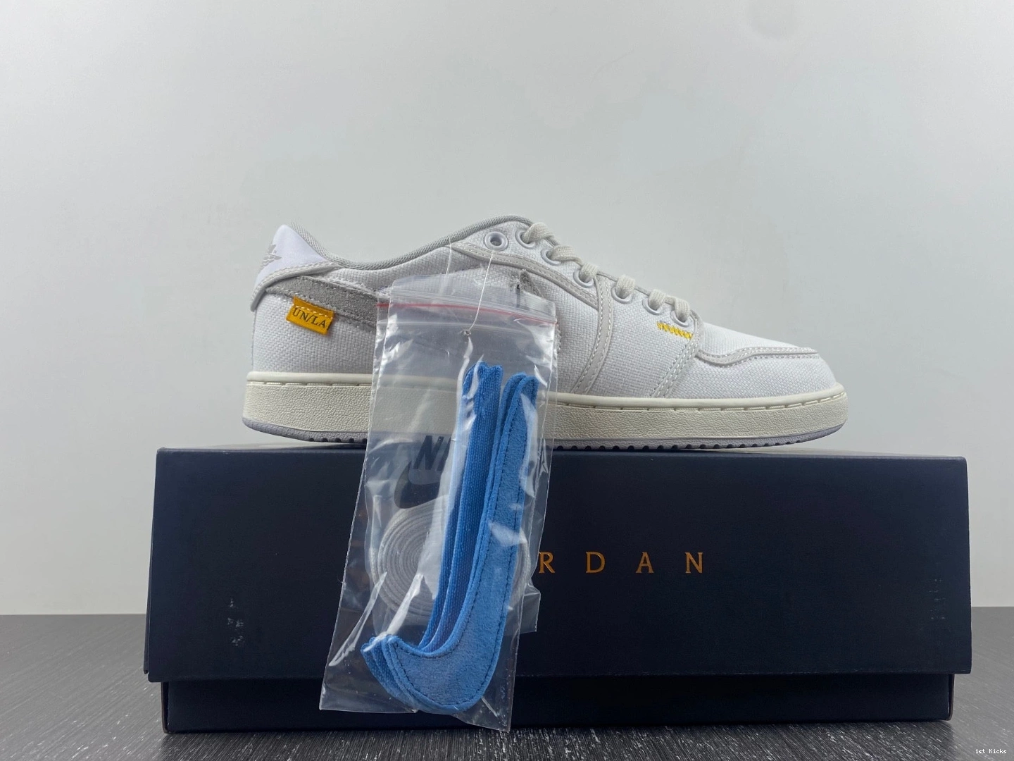 DO8912-101 SP  Low AJKO Jordan 1 Canvas Union White Retro 0213